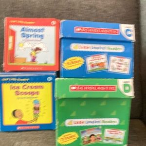 Beginner leveled readers I used to send home w my preK/k students when I taught.